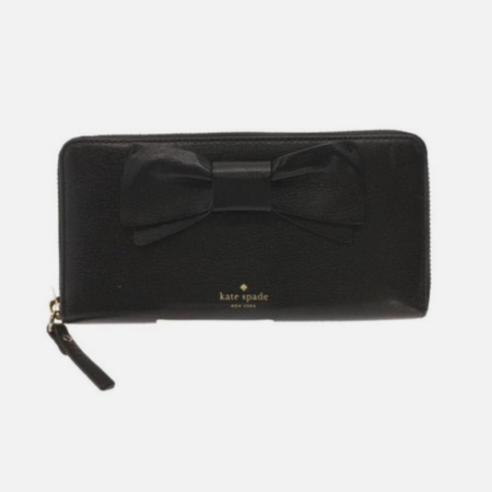 Kate Spade Bow Wallet Black